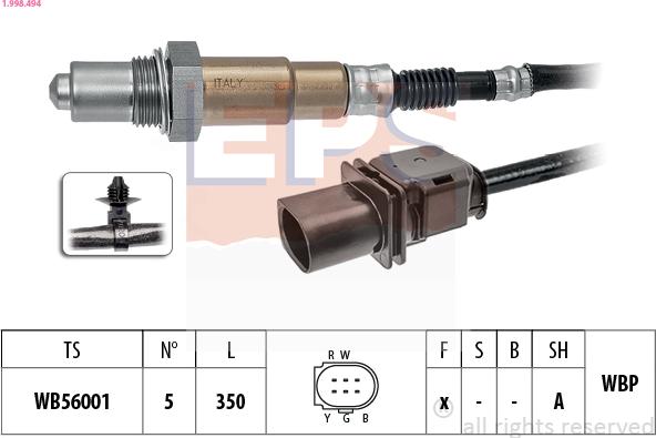 EPS 1.998.494 - Sonda lambda autozon.pro