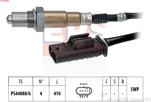 EPS 1.998.495 - Sonda lambda autozon.pro