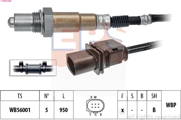 EPS 1.998.444 - Sonda lambda autozon.pro