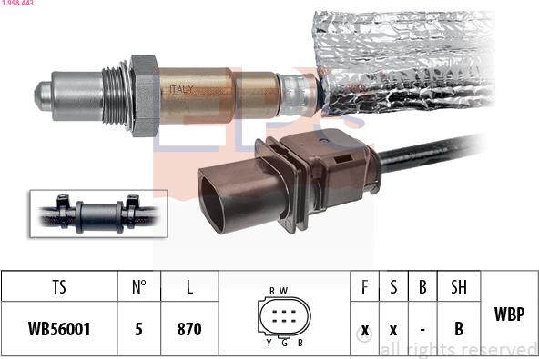 EPS 1.998.443 - Sonda lambda autozon.pro