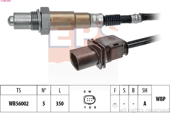 EPS 1.998.464 - Sonda lambda autozon.pro