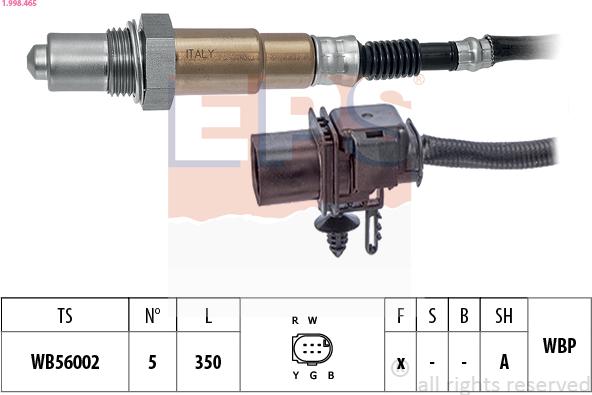 EPS 1.998.465 - Sonda lambda autozon.pro