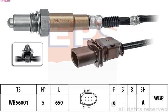 EPS 1.998.415 - Sonda lambda autozon.pro