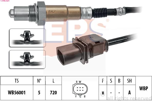 EPS 1.998.421 - Sonda lambda autozon.pro