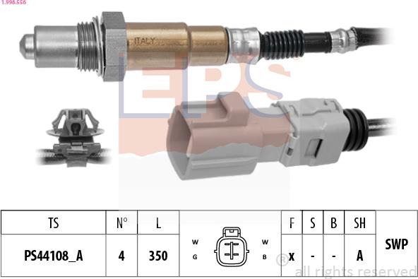 EPS 1.998.556 - Sonda lambda autozon.pro