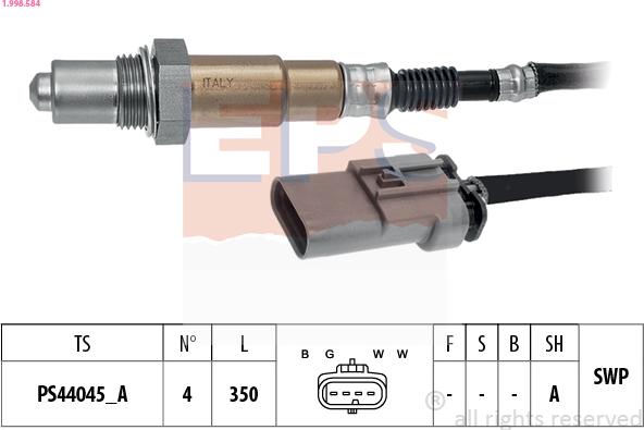 EPS 1.998.584 - Sonda lambda autozon.pro