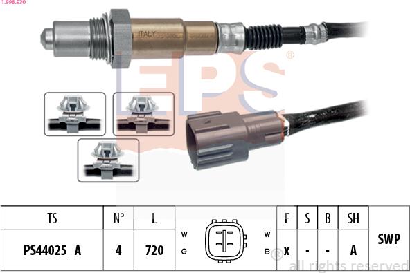 EPS 1.998.530 - Sonda lambda autozon.pro