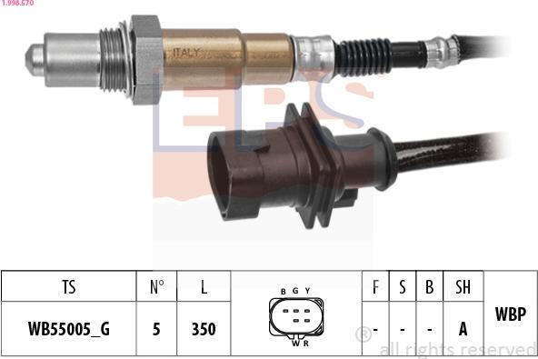 EPS 1.998.570 - Sonda lambda autozon.pro