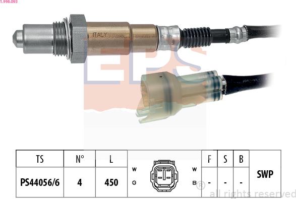 EPS 1.998.093 - Sonda lambda autozon.pro