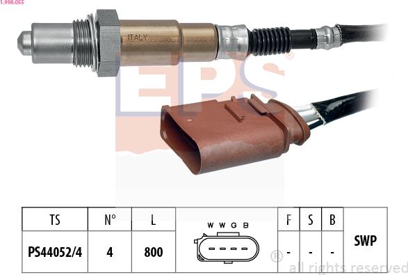 EPS 1.998.055 - Sonda lambda autozon.pro