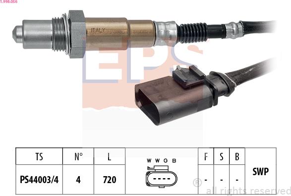 EPS 1.998.056 - Sonda lambda autozon.pro