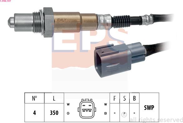 EPS 1.998.197 - Sonda lambda autozon.pro