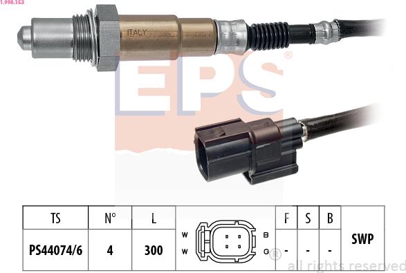 EPS 1.998.153 - Sonda lambda autozon.pro