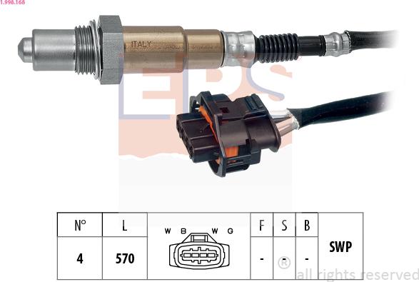 EPS 1.998.168 - Sonda lambda autozon.pro