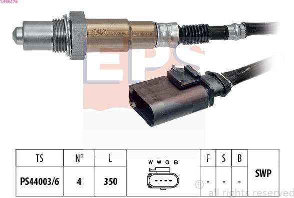 EPS 1.998.176 - Sonda lambda autozon.pro