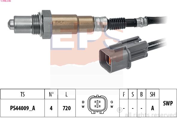 EPS 1.998.345 - Sonda lambda autozon.pro