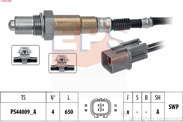 EPS 1.998.369 - Sonda lambda autozon.pro