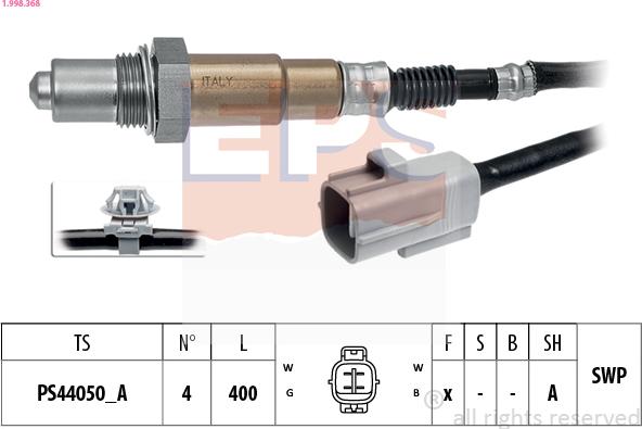 EPS 1.998.368 - Sonda lambda autozon.pro