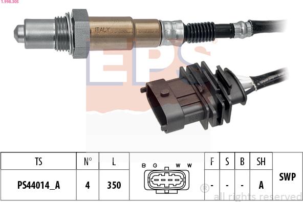 EPS 1.998.305 - Sonda lambda autozon.pro