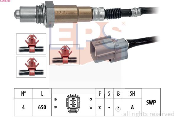 EPS 1.998.319 - Sonda lambda autozon.pro