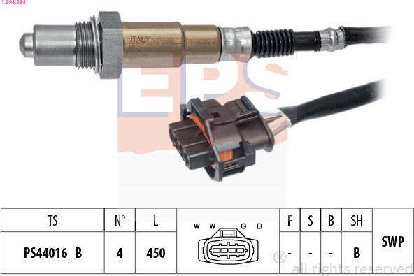 EPS 1.998.384 - Sonda lambda autozon.pro