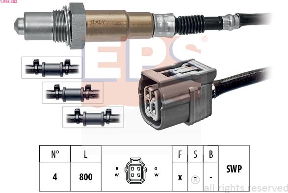 EPS 1.998.382 - Sonda lambda autozon.pro