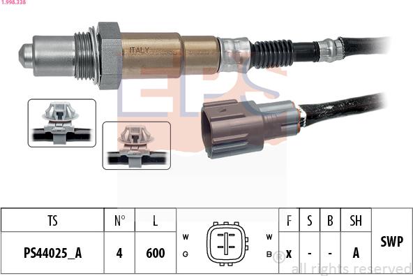 EPS 1.998.338 - Sonda lambda autozon.pro