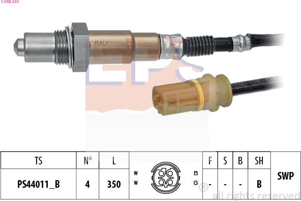 EPS 1.998.333 - Sonda lambda autozon.pro