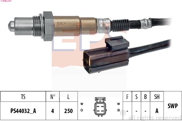 EPS 1.998.337 - Sonda lambda autozon.pro