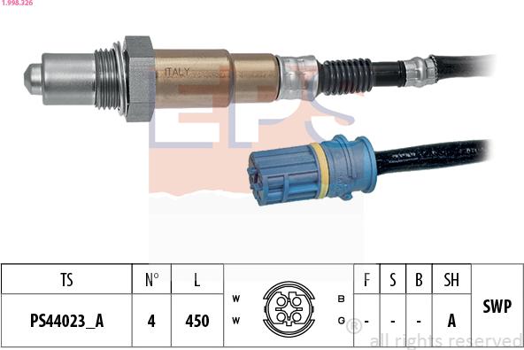 EPS 1.998.326 - Sonda lambda autozon.pro