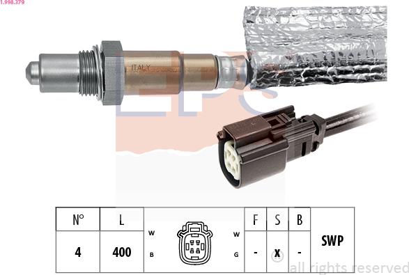 EPS 1.998.379 - Sonda lambda autozon.pro