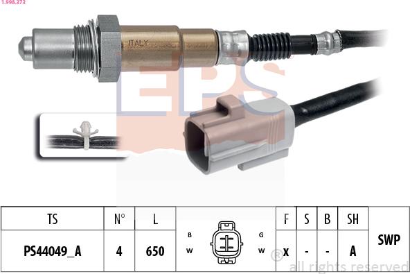 EPS 1.998.373 - Sonda lambda autozon.pro