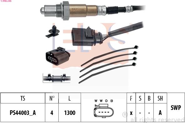 EPS 1.998.245 - Sonda lambda autozon.pro