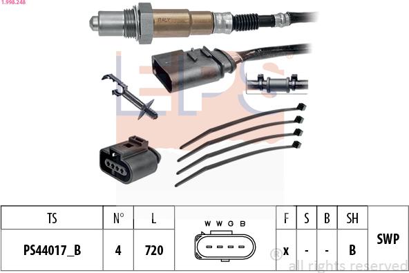 EPS 1.998.248 - Sonda lambda autozon.pro