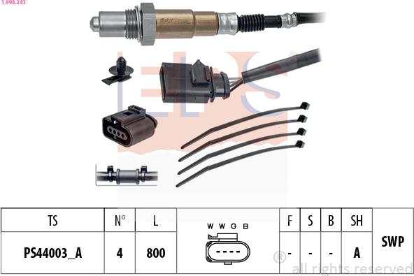 EPS 1.998.243 - Sonda lambda autozon.pro