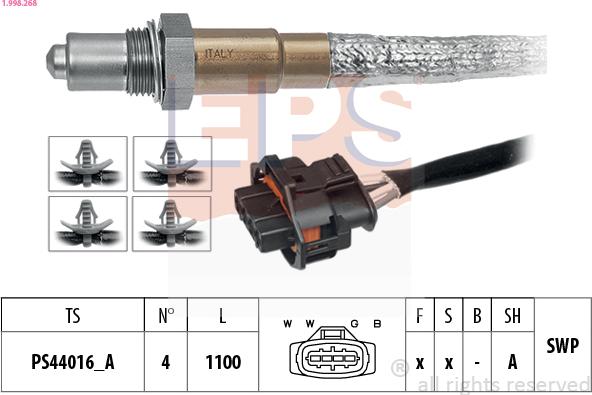 EPS 1.998.268 - Sonda lambda autozon.pro