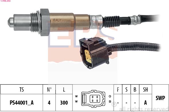 EPS 1.998.202 - Sonda lambda autozon.pro