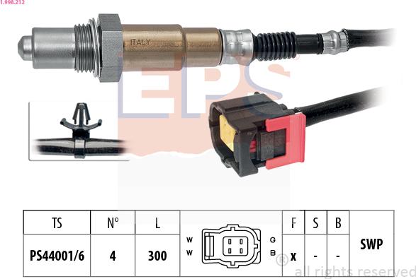 EPS 1.998.212 - Sonda lambda autozon.pro