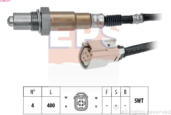 EPS 1.998.217 - Sonda lambda autozon.pro