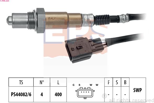 EPS 1.998.225 - Sonda lambda autozon.pro