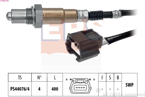 EPS 1.998.226 - Sonda lambda autozon.pro