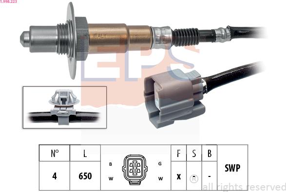 EPS 1.998.223 - Sonda lambda autozon.pro