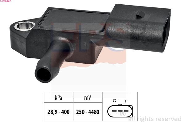 EPS 1.993.327 - Sensore pressione aria, Aggiustaggio altimetrico autozon.pro