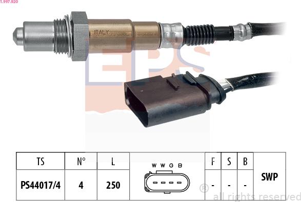 EPS 1.997.920 - Sonda lambda autozon.pro