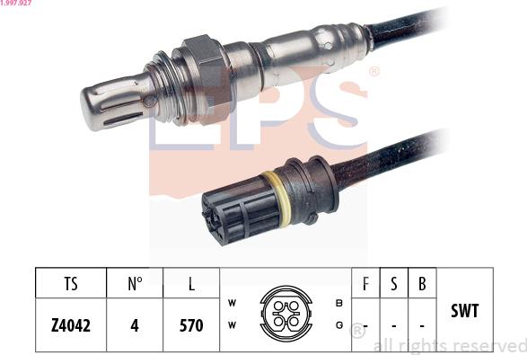 EPS 1.997.927 - Sonda lambda autozon.pro