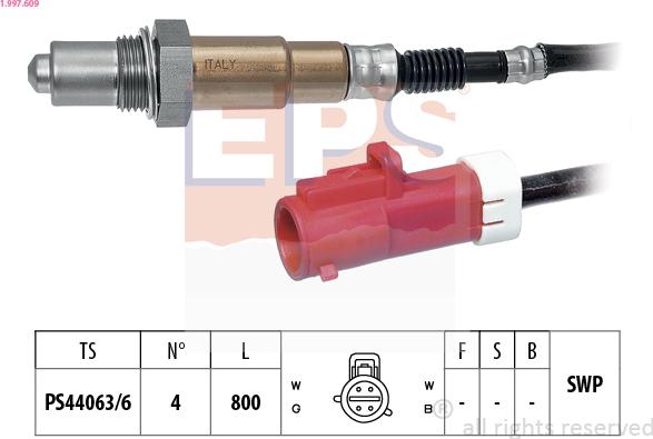 EPS 1.997.609 - Sonda lambda autozon.pro