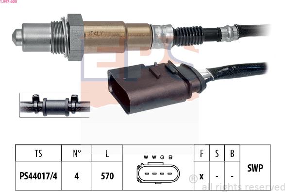 EPS 1.997.600 - Sonda lambda autozon.pro