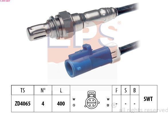 EPS 1.997.607 - Sonda lambda autozon.pro