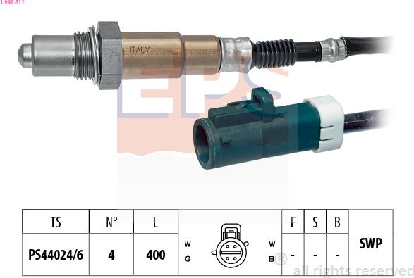 EPS 1.997.611 - Sonda lambda autozon.pro