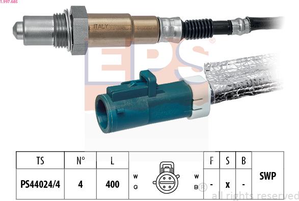 EPS 1.997.685 - Sonda lambda autozon.pro